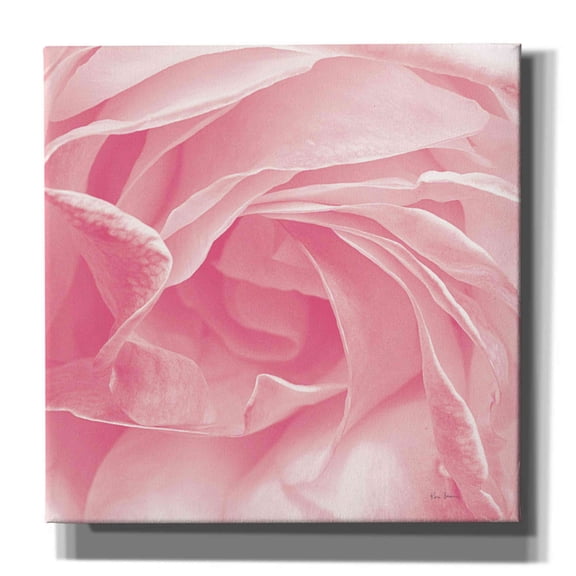 Epic Graffiti 'Georgia Pink' by Keri Bevan, Giclee Canvas Wall Art, 18"x18"