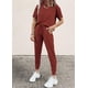 thumbnail image 2 of Conjunto Deportivo PRETTYGARDEN 2 Piezas para Mujer Color Rojo Ladrillo Talla M, 2 of 6