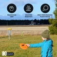 thumbnail image 4 of Hathaway Disc Golf Starter Set with 6 Discs – Three Drivers, Two Mid-Range and One Approach/Putter with Included Case 165 – 172-gram, 8.25-in, 4 of 7
