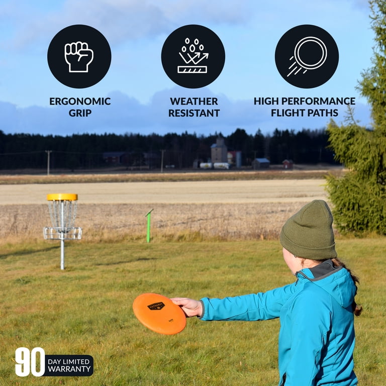 Hathaway Disc Golf Starter Set with Bag, 6-Disc photo 2