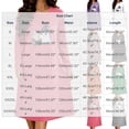 thumbnail image 3 of Women's Halloween Cute Print Lounge Dress Long Sleeve Crew Neck Casual Sleepwear Nightgown, 3 of 6