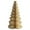 C, variant on Handmade Folded Paper Decor Pleated Texture 3D Conical Shape Lightweight Sturdy Home Tabletop Mantel Shelf Holiday Party Display