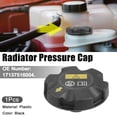 thumbnail image 2 of Unique Bargains Radiator Pressure Coolant Reservoir Overflow Tank Cap Fit for BMW 525i 2004-2007 Black, 2 of 6
