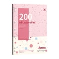thumbnail image 3 of CoreLiving Loose-leaf Binder Paper A4 Notebook Refill Paper 200 Sheets College Ruled Spiral Notebook Paper with 8mm Lines for Office and Writing, 3 of 10