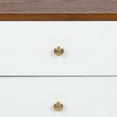 thumbnail image 4 of Table de coin antique hometrends à deux tiroirs, 4 of 5