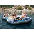 thumbnail image 6 of Intex Blue Tropic Inflatable Lake Island Float with Cooler and Cupholders, 6 of 12