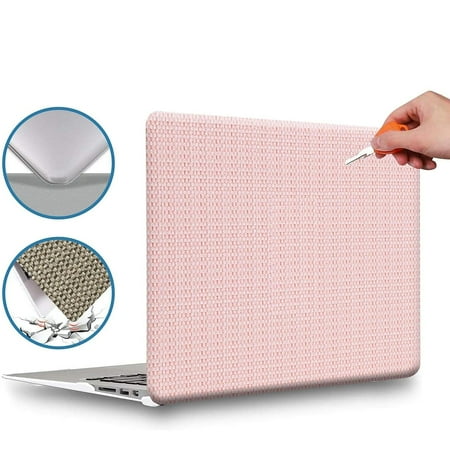 SaharaCase - Woven Laptop Case for Apple MacBook Pro 13" Laptops - Pink