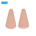 thumbnail image 3 of Uxcell 4"x2.2" PU Leather Scissors Sheath Cover Protector for Eyebrow Trimming Beauty Tool, Pink 3 Pack, 3 of 6