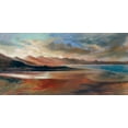 thumbnail image 2 of Farrall-Doyle, Anne 18x11 Black Ornate Wood Framed with Double Matting Museum Art Print Titled - Evening Vista I, 2 of 4