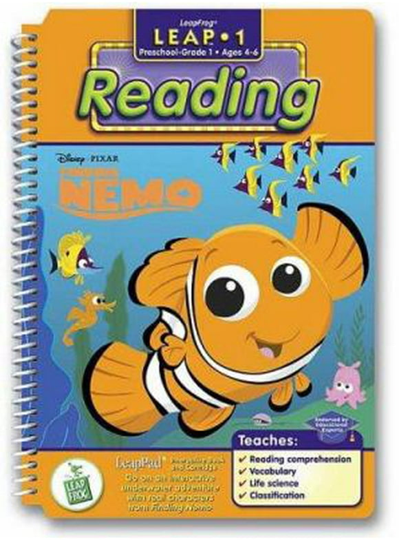 Pre-Owned Leap Pad Leap 1 Reading Disney Pixar Finding Nemo (Paperback) 1586059858 9781586059859