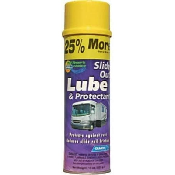 Camco Slide Out Lube and Protectant - Lubricant - 15 oz