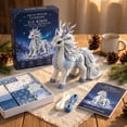 thumbnail image 4 of JWZZYD Arctic Winter Guardians DIY Patchwork Kit, 4.3" Felt Animal Sewing Kit for Beginners, 3D Stuffed Animals Mythical Creature, Pre-Cut Handmade Craft Kit for Home Decor & Creative Gift (#C), 4 of 8
