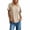 Beige, variant on Women's Casual Solid Color T Shirt Soft Comfortable Basic Tee Relaxed Fit Breathable Short Sleeve Top for Everyday Wear Ladies Athletic Wear Hike Long Sleeve Shirt Shirt Women Cold Gear