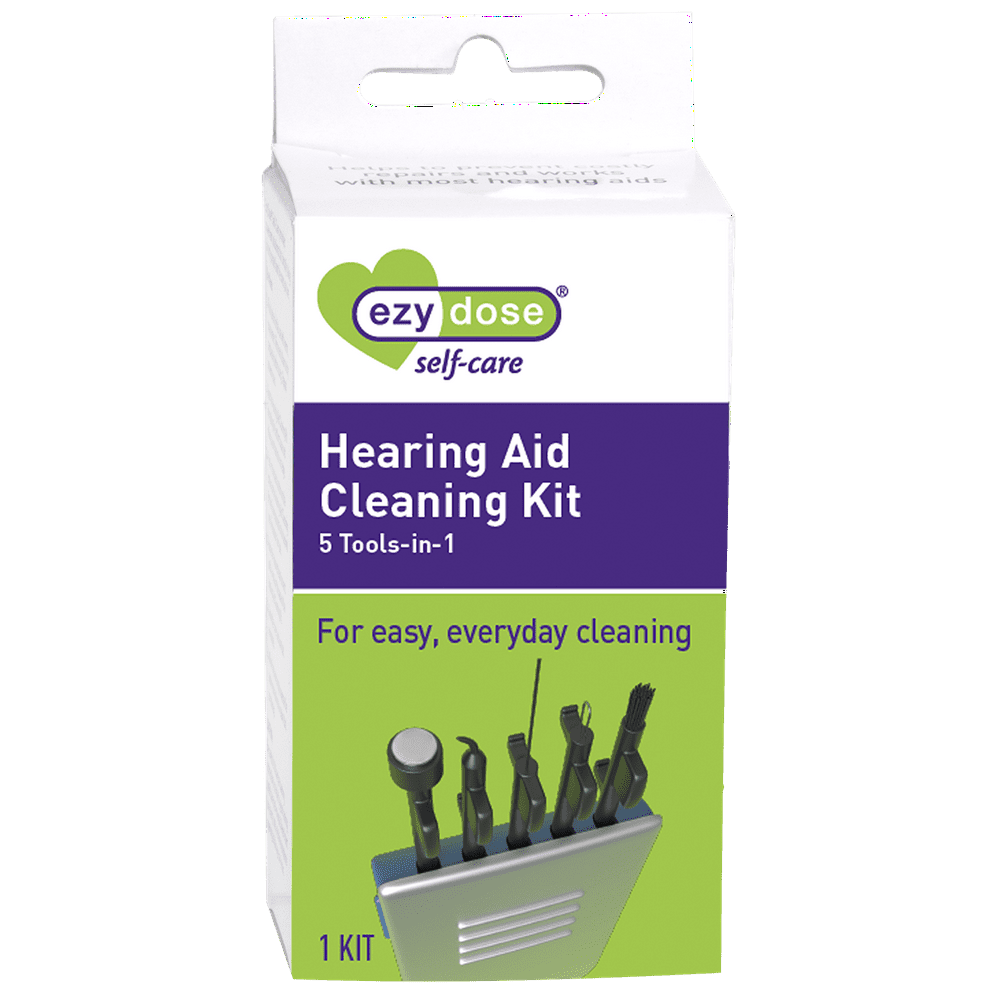Ezy Dose 5in1 Hearing Aid Cleaning Tools Kit