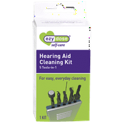 Ezy Dose 5-in-1 Hearing Aid Cleaning Tools Kit