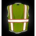 thumbnail image 4 of Fierce Safety Brilliant Surveyors Class 2 Meshed Green Vest with Luminous Reflective Tape, 4 of 7