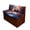 Bald Eagle and US Flag, variant on XYZCANDO RV Booth Seat Covers, Compatible with Home Dinette Booth, RV Dining Chair Seat Covers for Camper Dinette Sofa RV Camper Bench Washable, Smoke Stripes