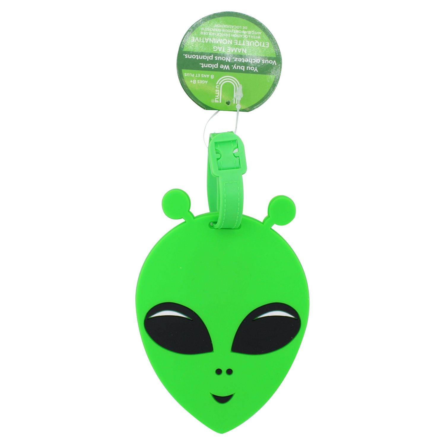 U Style Alien-Shaped Backpack & Luggage Tracker Holder