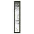 thumbnail image 2 of ArtToFrames 7" x 43" Black Panel With Silver Lip Picture Frame, 7x43 inch Multi Wood Poster Frame (WOM-5093), 2 of 7