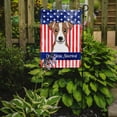 thumbnail image 2 of Caroline's Treasures BB2190GF God Bless American Flag with Jack Russell Terrier Flag Garden Size , Small, multicolor, 2 of 2
