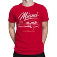 thumbnail image 2 of Miami 1989 Classic Car Design Men's T-shirt, 2 of 3