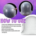thumbnail image 5 of Reusable Silicone Hair Coloring Highlighting Cap Hair Dyeing Cap With Metal Hook For Hair Salon Tools Hairdressing Highlighting Kit (11.81Inches，white), 5 of 6
