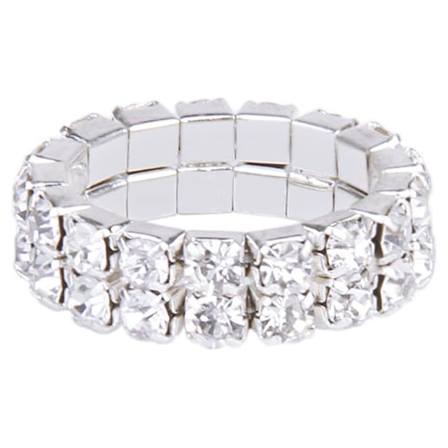 Joyería de la playa del pie del anillo del del pie del cristal de plata ajustable de de las mujeres de la moda Yinane anillo del dedo del pie