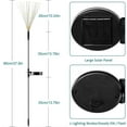thumbnail image 3 of 2 PCS Solar Firework Light, Outdoor Solar Garden Decorative Lights 120 LED Powered 40 Copper Wires String DIY Landscape Light for Walkway Pathway Backyard Christmas Decoration Parties (Cool White), 3 of 7