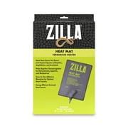 Zilla Terrarium Heat Mat for Reptiles, Black, Medium, 30-40 Gallon, 16 Watt