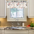 thumbnail image 3 of Cute Birds and Sunflowers Valance Curtains Rod Pocket for Kitchen Living Room Windows Farmhouse Decor 54x18, 3 of 6