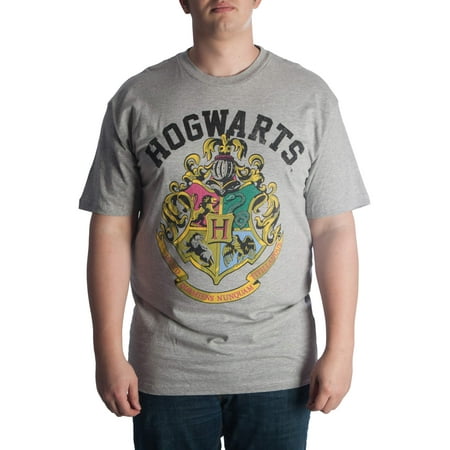 Harry Potter - Harry Potter Big Men's Hogwarts Crest Graphic T-Shirt ...