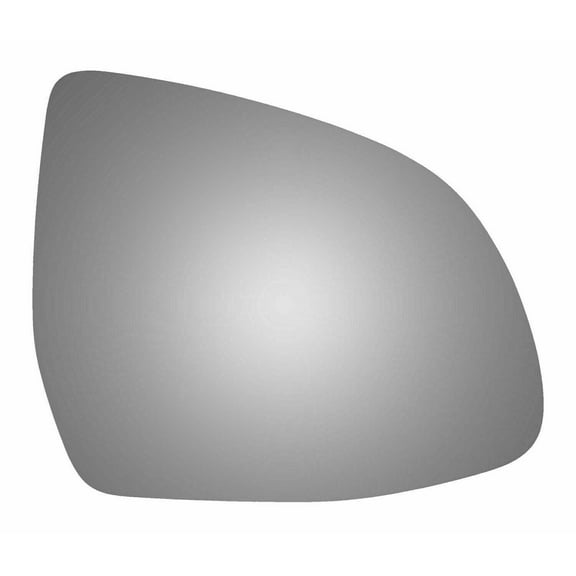 Burco-5621 Convex Passenger Side Replacement Mirror Glass for 2014-2015 BMW X5 W/O Baking Plate