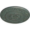 thumbnail image 3 of 47 5/8"OD x 2 3/4"P Milan Ceiling Medallion, Hand-Painted Cloud Burst Crackle, 3 of 6