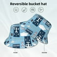 thumbnail image 6 of Balery Airplanes and Aviation Signs Sun Hats for Men Women Bucket Hat UPF 50+ Buckey Hat Boonie Hat Foldable UV Protection Hiking Beach Fishing Summer, 6 of 9
