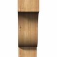 thumbnail image 2 of 3 1/2"W x 10"D x 10"H Newport Smooth Corbel, Western Red Cedar, 2 of 9