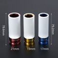 thumbnail image 3 of BTOER 1/3pcs 17/19/21mm Colorful Sleeve Tire Protection Sleeve Deep Nut Sockets, 3 of 6
