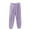 Purple, variant on Women's Fashion Fleece Lined Pajama Pants, Thickened Warm Sleepwear, Cozy Long Night Pants for Lounging, Sleeping and Winter Evenings,White,One Size