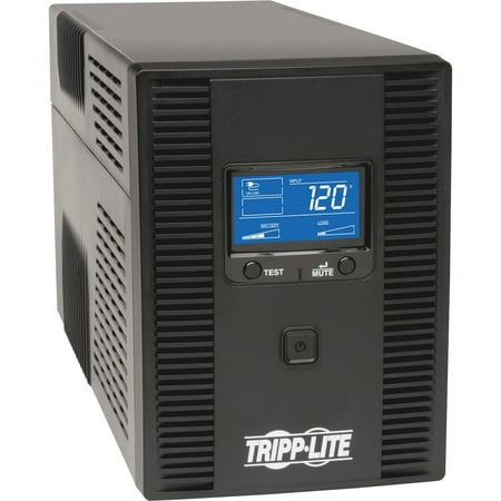 - Tripp Lite, TRPSMT1500LCDT, Digital LCD UPS Systems, 1 Each, Black