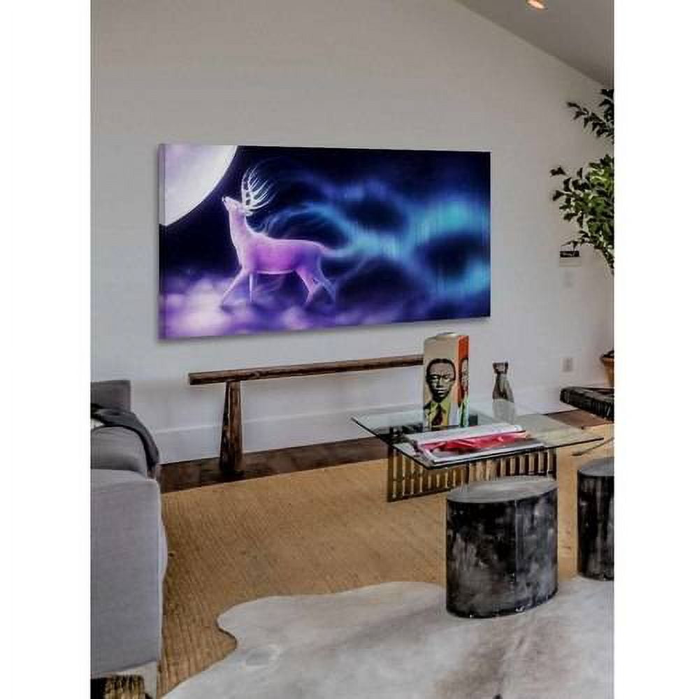 MARMONT HILL  - Moonkiss Painting Print on Canvas - Multi-Color 24 x 12