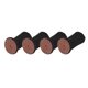 thumbnail image 4 of 4 fundas para patas de muebles, silenciosas, antideslizantes, resistentes al desgaste, de punto, para patas de silla, color negro, 4 of 14