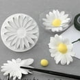 thumbnail image 2 of 3 piezas de girasol fondant repujado herramienta émbolo cortador de pastel de girasol decoración de pasteles de azúcar (girasoles) Ormromra JQWJ166, 2 of 5