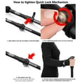 thumbnail image 5 of Cascade Mountain Tech Aircraft-Grade Aluminum Quick Lock Trekking Poles With EVA Grip, Length 54", 5 of 9