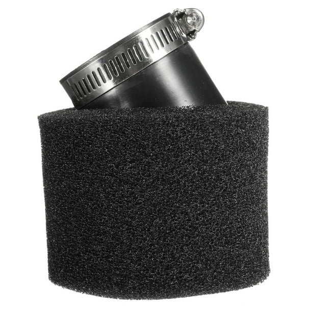 Kenally Filtro de aire para scooter, moto de cross, motocicleta, codo, cuello, espuma, limpiador de esponja de aire, 35/38/42/45/48mm Accesorios para motos Negro 48MM Kenally CZ13376-10B