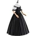 thumbnail image 3 of Women's Rococo Ball Gown Lace Sleeve Historical Victorian Dress Civil War Southern Belle Gown, 3 of 7