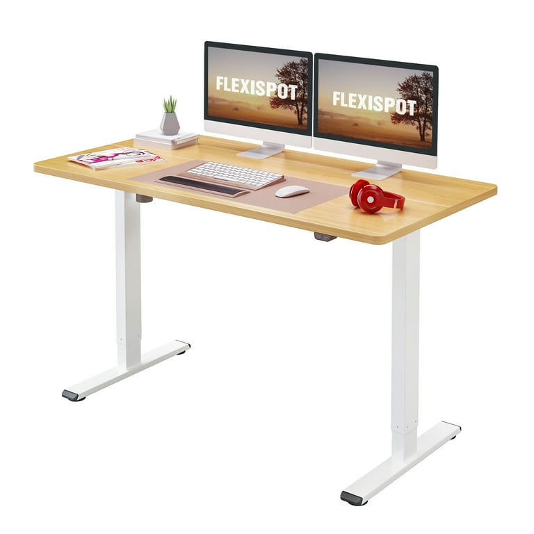 FlexiSpot Home Office Electric Height Adjustable Standing Desk 55