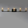 thumbnail image 4 of Maxim Lighting - Sleek - Bath Vanity with Cylinder Glass Shades-4.75 inches, 4 of 5