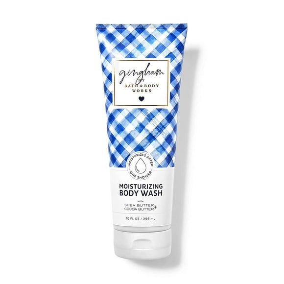 Bath and Body Works Gingham Moisturizing Body Wash 10 oz (Gingham)