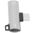 thumbnail image 1 of Type-c To 3.5mm Headphone Adapter Type-c To 3.5mm Headphone Jack Type-c To 3.5mm Headphone  2 In 1 Type-c Adapter Headphone Accessories TypeC To 3.5mm Headphone Adapter  2 In 1, 1 of 8