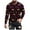Hot Pink, variant on qucoqpe Men's Valentine's Day Sweatshirt 2026 Spring Fashion Casual Love Heart Printed Long Sleeve Oversized Pullover Tops