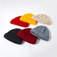 thumbnail image 2 of Gorros Nuevos De Otoño E Invierno, Gorro De Punto Para Mujer Y Hombre, Gorros De Color Sólido, Gorro Cálido De Lana, Regalos Para Familiares Y Amigos Advancent AP007143-07, 2 of 5